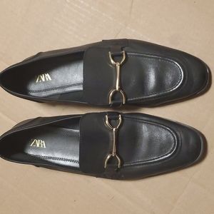 ZARA Black Loafers
